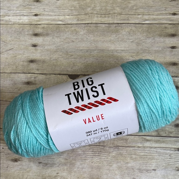 Big Twist Aqua Yarn 6 Oz - Picture 7 of 7
